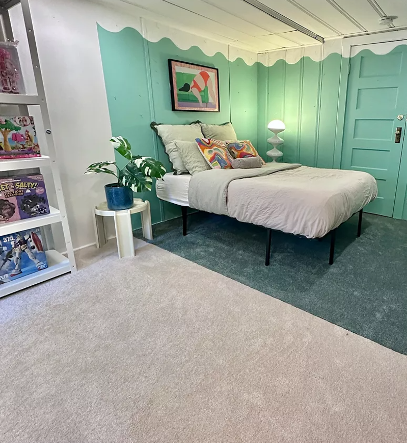 Smartstrand Carpet in a trendy bedroom
