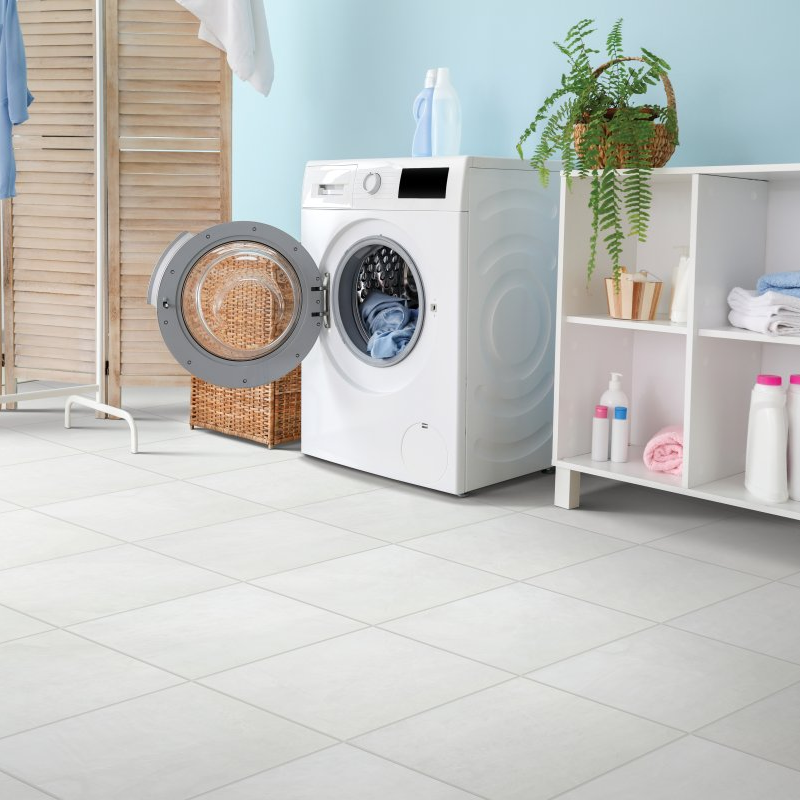 Legate's Furniture World providing tile flooring solutions in Madisonville, KY Cape Coral- white shell